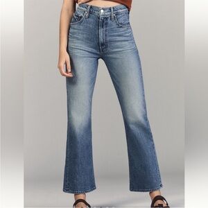 MOTHER Superior The Scooter Ankle Jean I’m a Winner Wash Sz 25